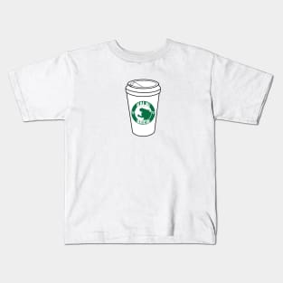 Kaiju Brew Coffee Cup Kids T-Shirt